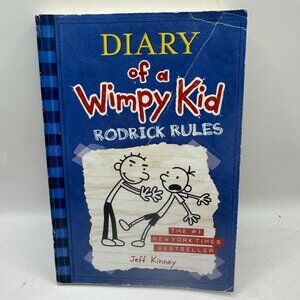 Diary Of A Wimpy Kid Rodrick Rules Paperback Book By Jeff Kinney
